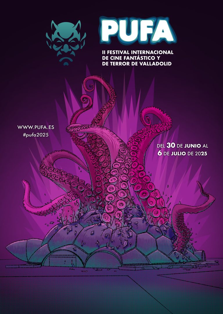 Ndp – El horror cósmico de H.P. Lovecraft es la imagen de la 2ª edición de PUFA (Pucela Fantástica)